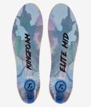 Footprint King Foam Elite Sport Quantum Heel Mid Plantilla (grey camo black)