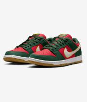 Nike SB Dunk Low Pro Premium Shoes (fir white university gold)