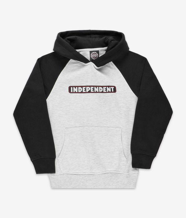 Independent Bar Hoodie kids (black athletic heather)