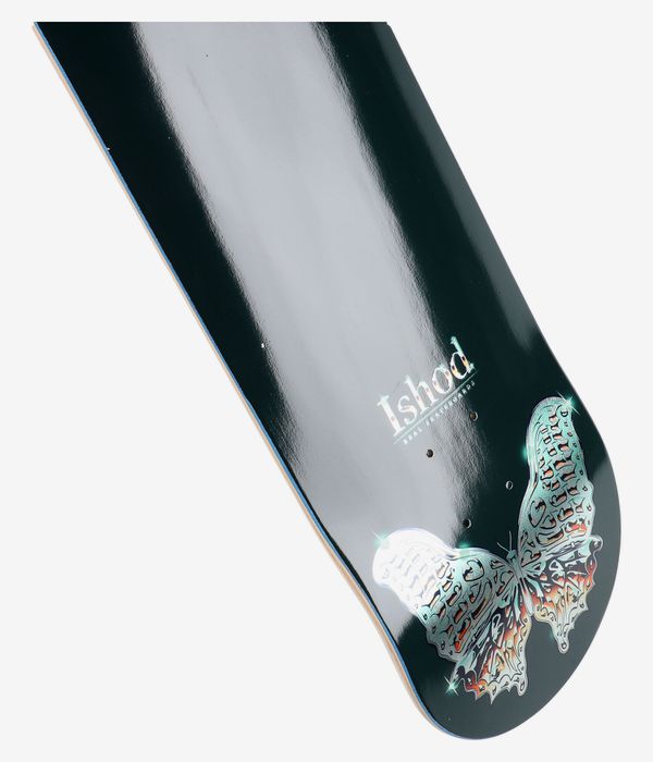 Real Ishod Mariposa Chrome Redux Twin Tail 8.5" Skateboard Deck (green)