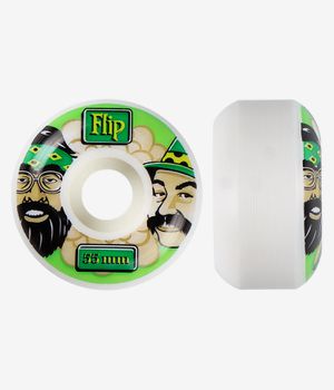 Flip Cutback Cheech & Chong Ruote (white green) 55mm 99A pacco da 4