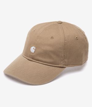 Carhartt WIP Madison Logo Cap (leather white)