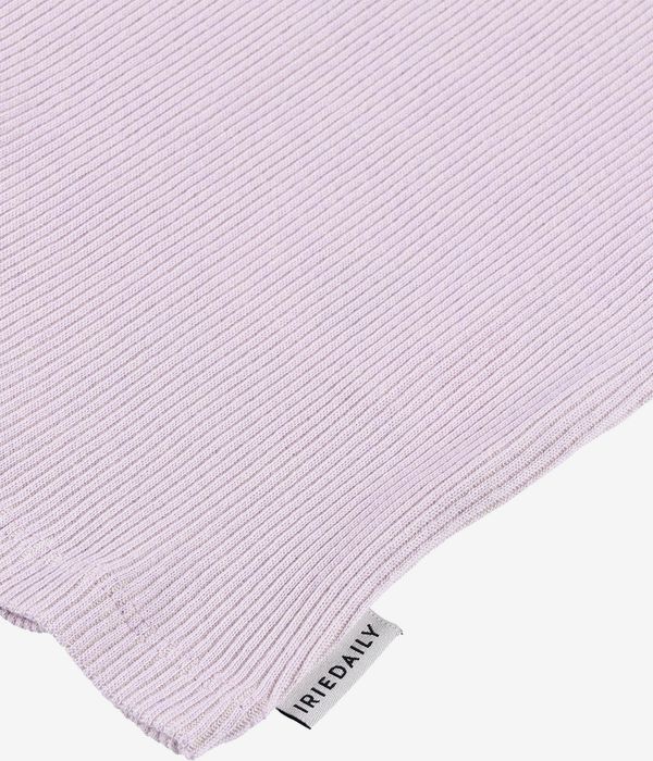 Iriedaily 2 Tone Rib T-Shirt women (light violett)