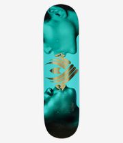 Powell-Peralta Kiss Flight Shape 242W 8.13" Planche de skateboard (turquoise gold)