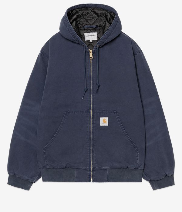 Carhartt WIP OG Active Organic Dearborn Kurtka (dark navy stone canvas)