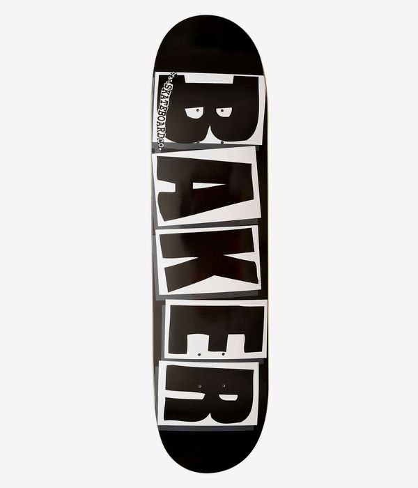 Baker Team Brand Logo 8" Tabla de skate (black white)