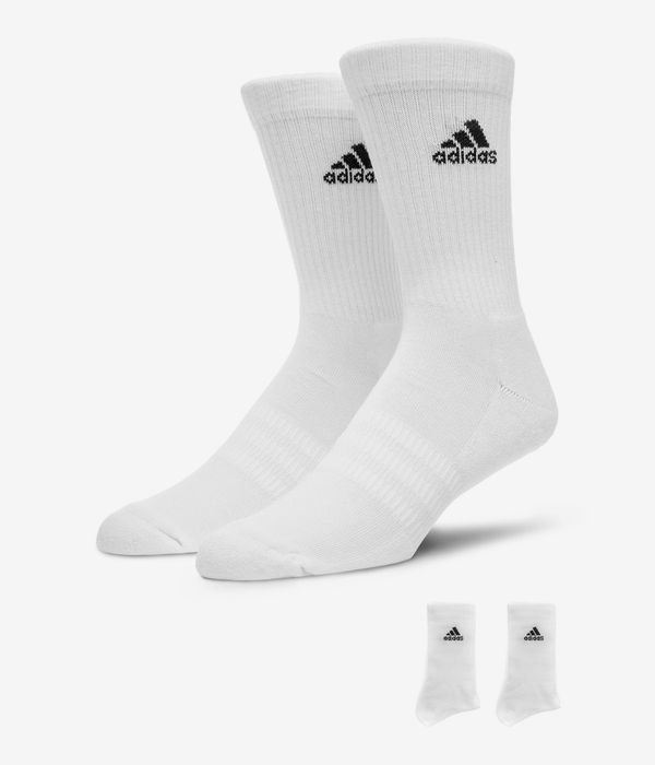 adidas Cushioned Socks EU 37-48 (white black) 3 Pack