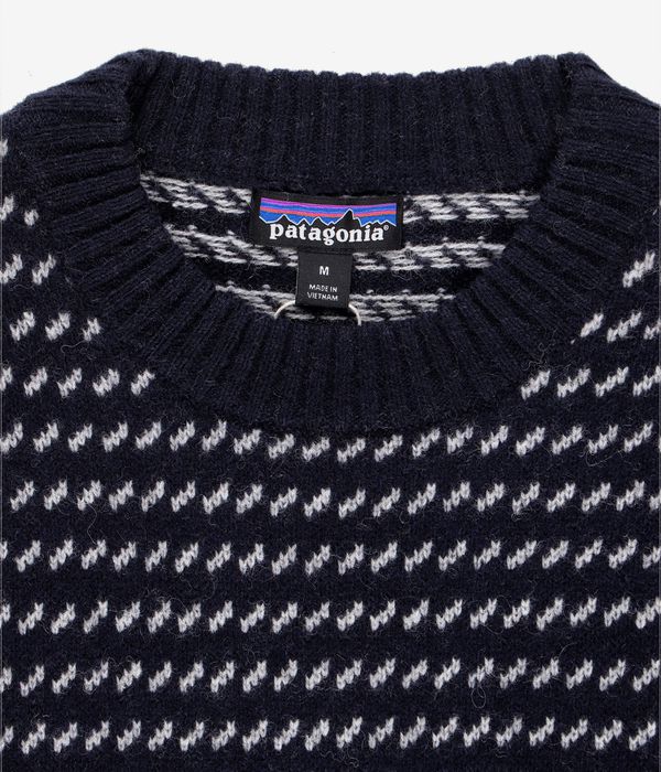 Patagonia Recycled Wool Sweatshirt (classic navy)