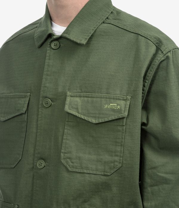 Vans Skate Atiba Haze Military Overshirt Koszula (pine forest)