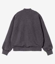 Carhartt WIP W' Nelson Bomber Sweater women (charcoal garment dyed)