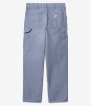 Carhartt WIP Single Knee Pant Organic Dearborn Broeken (bay blue aged canvas)