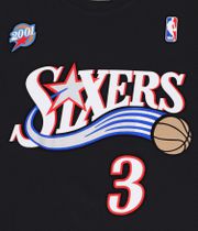 Mitchell & Ness Philadelphia 76er Allen Iverson T-Shirt (black)