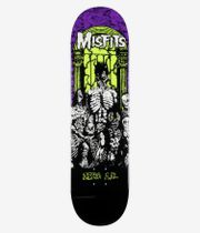 Zero x Misfits Earth A.D. 8.25" Skateboard Deck (gitd)