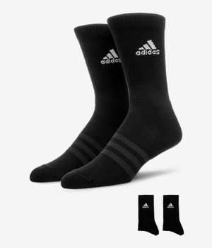 adidas Cushioned Socks EU 37-48 (black white) 3 Pack