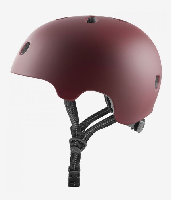 TSG Meta-Solid-Colors Helmet (satin oxblood)