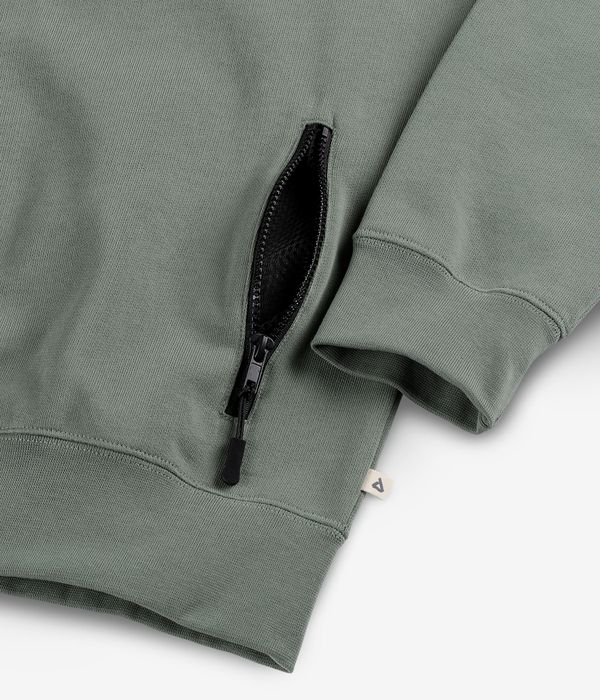 Anuell Infernum Organic Zip-Hoodie (tech teal)