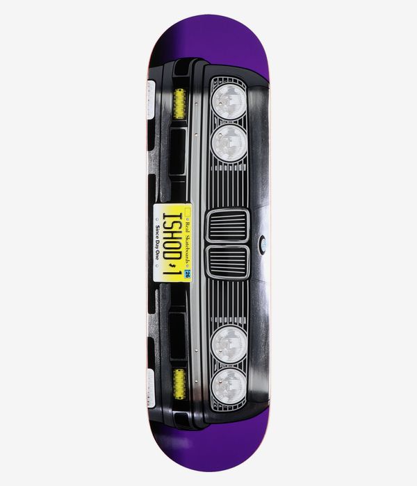 Real Ishod Grille LTD. Twin Tail 8.5" Planche de skateboard (silver foil)