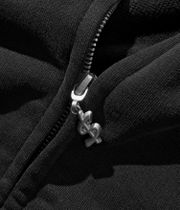 Cash Only Campus Zip-Hoodie (washed black)