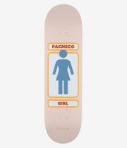 Girl Pacheco 93 Til OG Naturals 8.375" Skateboard Deck (cream)