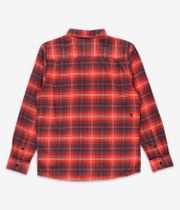 Volcom Caden Plaid Shirt (bright red)