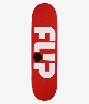 Flip Odyssey Logo 8.25" Planche de skateboard (red white)