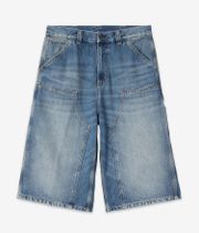 Carhartt WIP Double Knee Pant Shorts (blue old used wash)