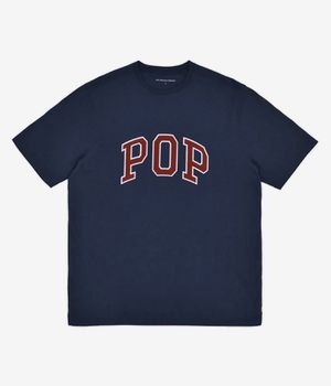 Pop Trading Company Arch T-Shirty (navy fired brick)