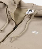Nike SB Essential Zip-Sweatshirt avec capuchon (khaki)