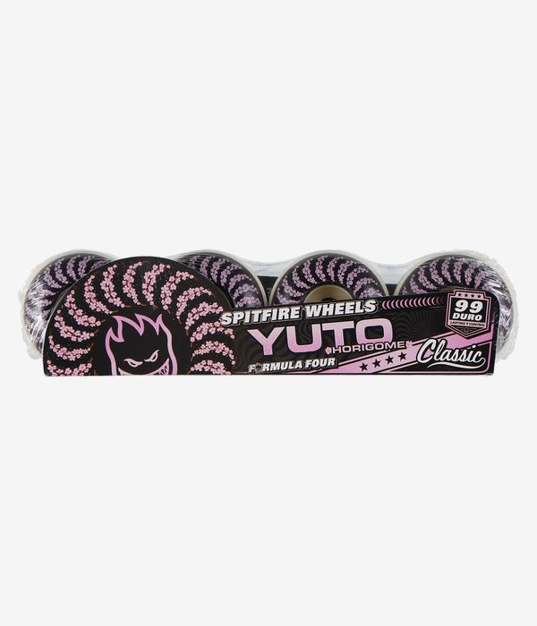 Shop Spitfire Formula Four Yuto Cherry Blossom Classic Wheels (natural) 53  mm 99A online | skatedeluxe
