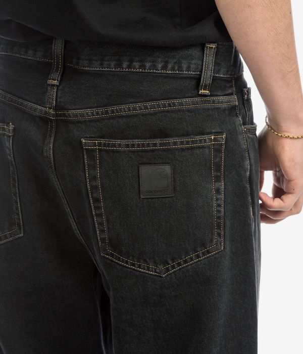 Carhartt WIP Aaron Smith Jeans (black stone washed)