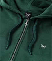Iriedaily Mini Flag 2 Zip-Hoodie (bottle green)
