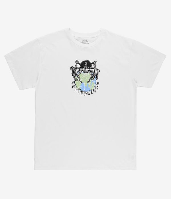 skatedeluxe Global Spinner Organic T-Shirt (white)