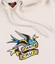 Santa Cruz Sommer Sparrow Front sweat à capuche (chalk)
