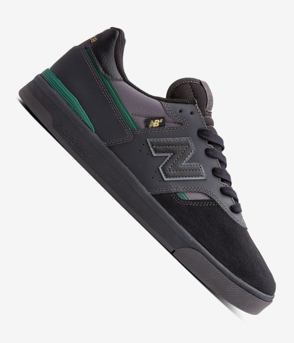 New Balance Numeric 306 Shoes (black nightwatch green)