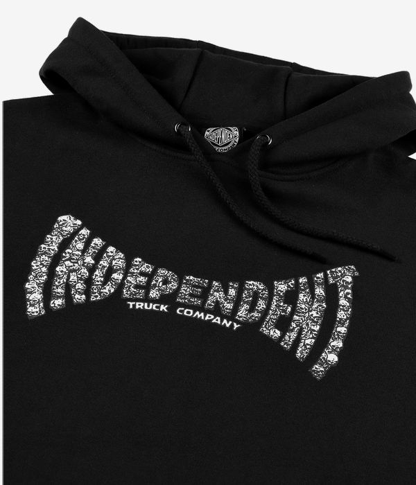 Independent Skull Span Hoodie (black)