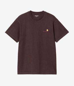 Carhartt WIP American Script Organic T-Shirt (palisander)