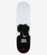 Chocolate Aikens Bad Luck 8.5" Skateboard Deck (white black)