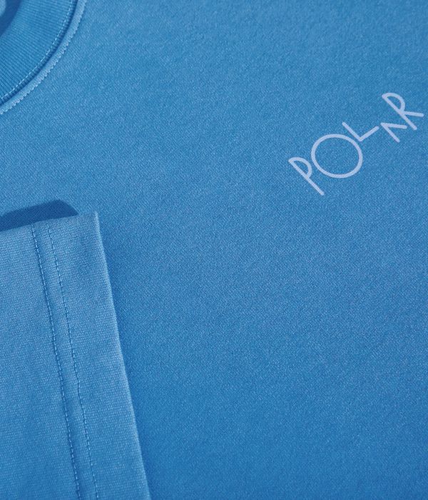 Polar Contrast Stroke Logo T-Shirt (french blue)