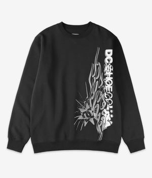 DC Side Flame Sweatshirt (black)