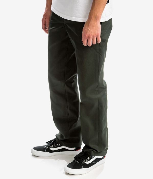 Dickies 873 Slim Straight Workpant Pants (olive green)