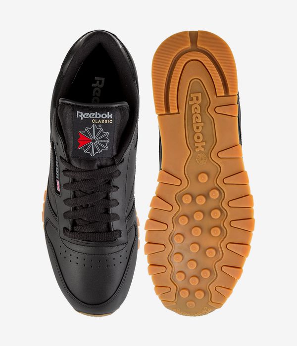 Reebok Classic Leather Schoen (black gum)