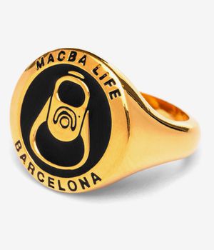 Macba Life Enamel Pierścień (gold)