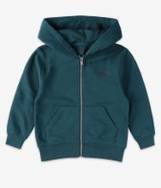 Anuell Martum Zip-Sweatshirt avec capuchon kids (green)