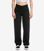 Carhartt WIP W' Pierce Pant Straight Jeans women (black stone washed)