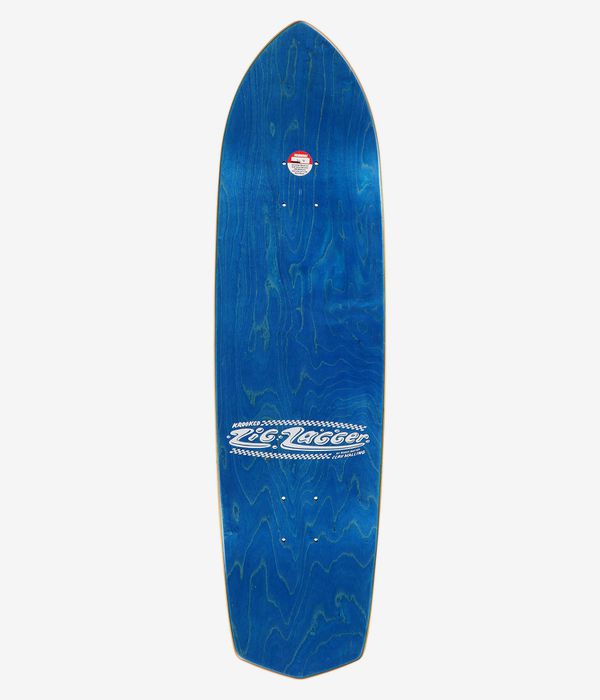 Krooked x Clay Halling Zip Zagger 8.62" Tavola da skateboard (blue)