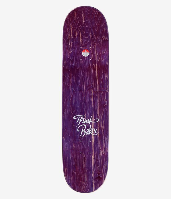Baker T-Funk Painted 8.38" Tavola da skateboard (white red)