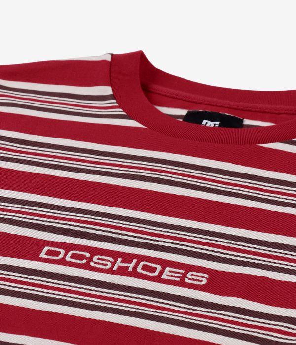 DC Olympia Stripe T-Shirt (barbados cherry)