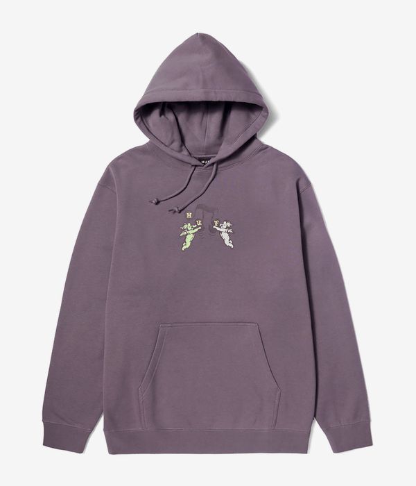 HUF Song sweat à capuche (light plum)