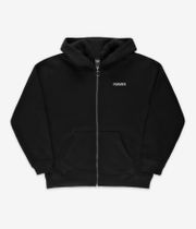 Former Clippings Felpa Hoodie con zip (black)