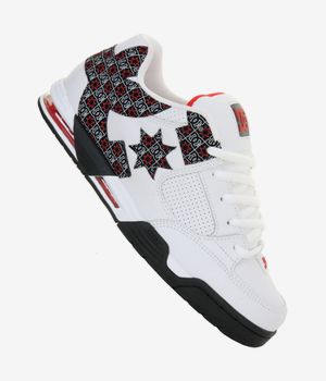 DC Command Shoes (white athletic red)